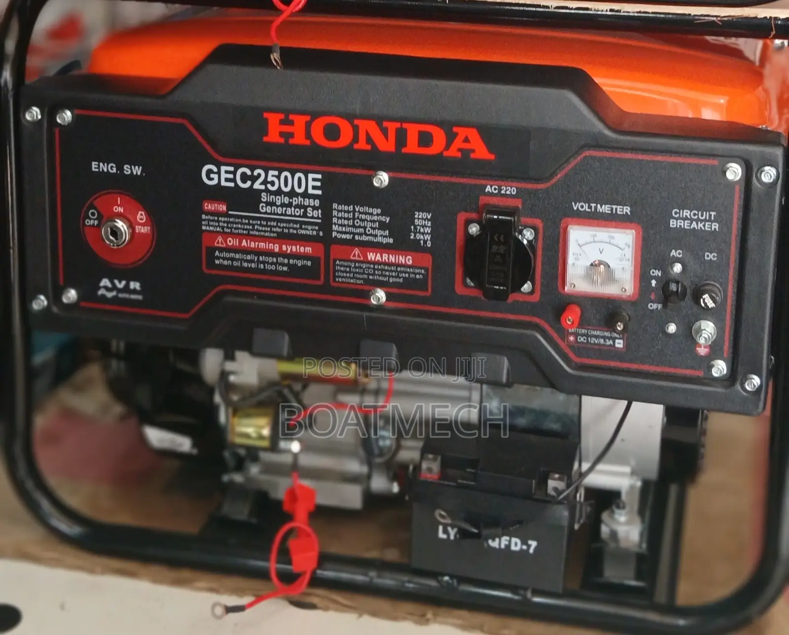 Honda 2kva Petrol Generator