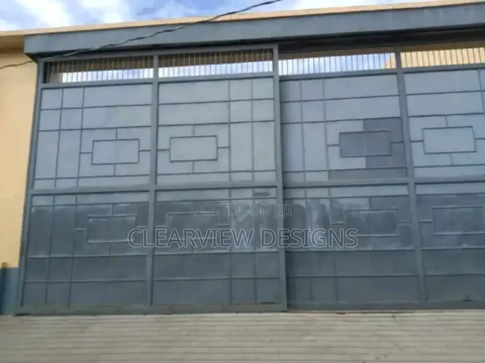 High Security Metal Sliding Gate / Warehouse Gate