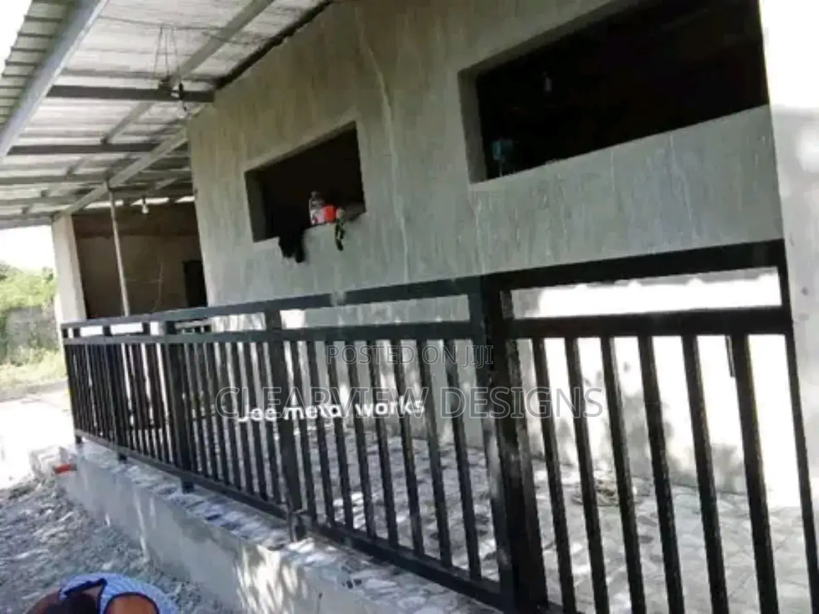 Durable Metal Railing / Handrail Balustrade