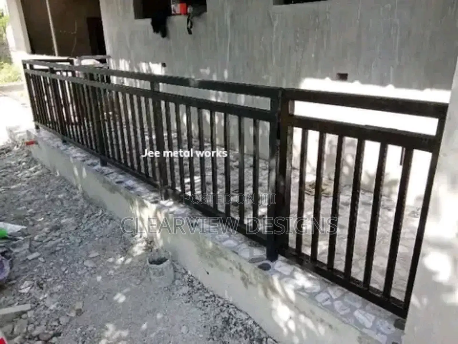 Durable Metal Railing / Handrail Balustrade