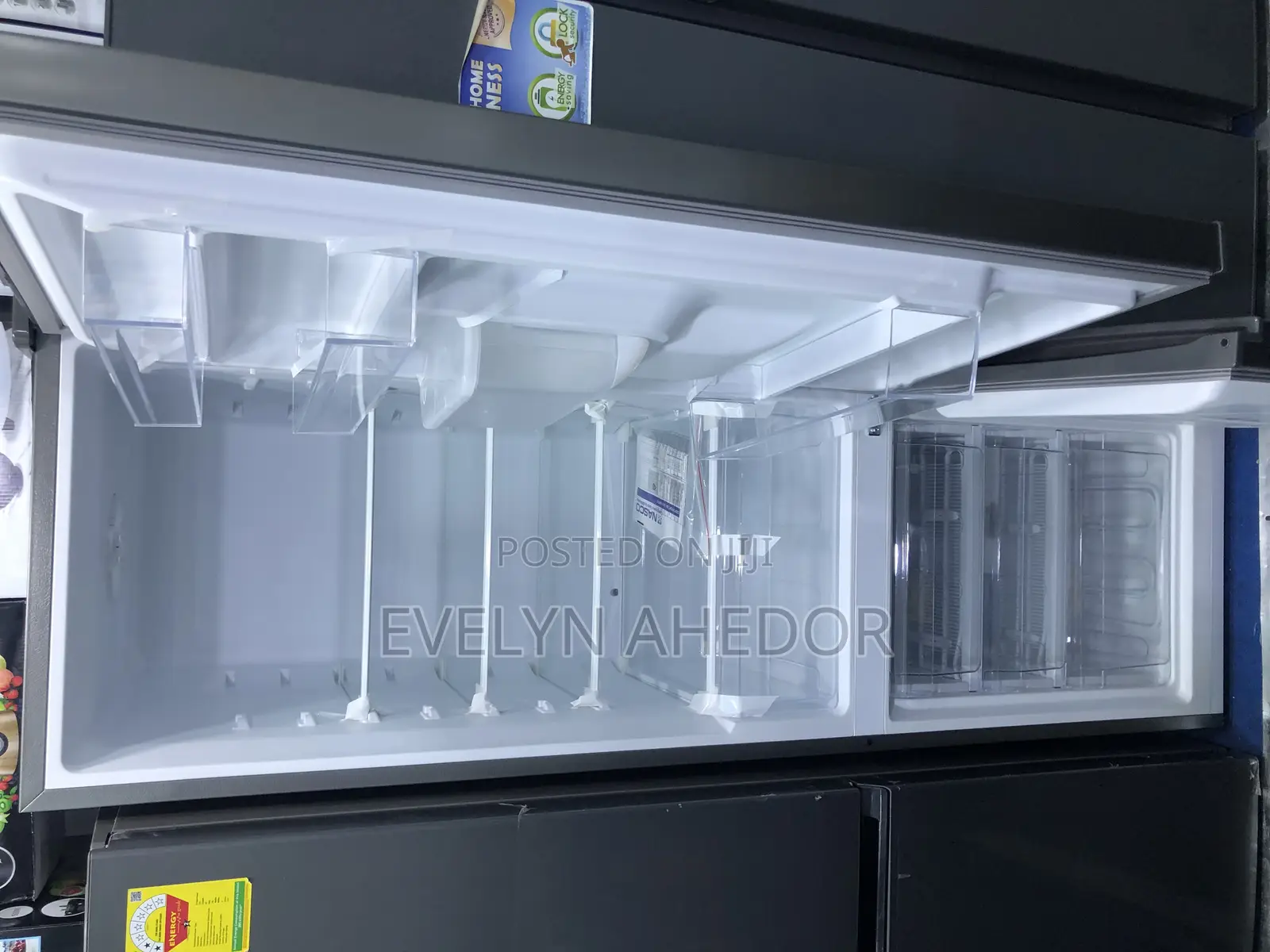 Quality Nasco Double Door Fridge With Water Dispenser 268lt