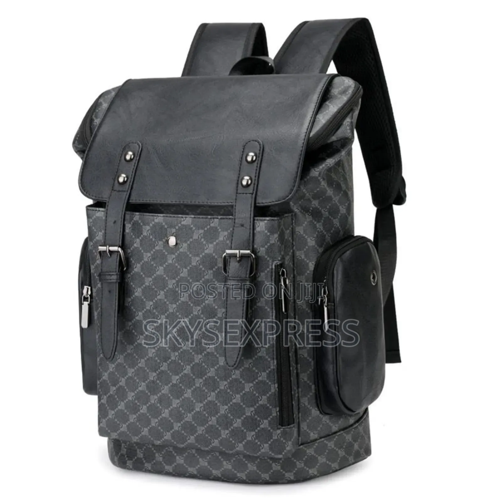 Leather Backpack for Laptops and Personal Use