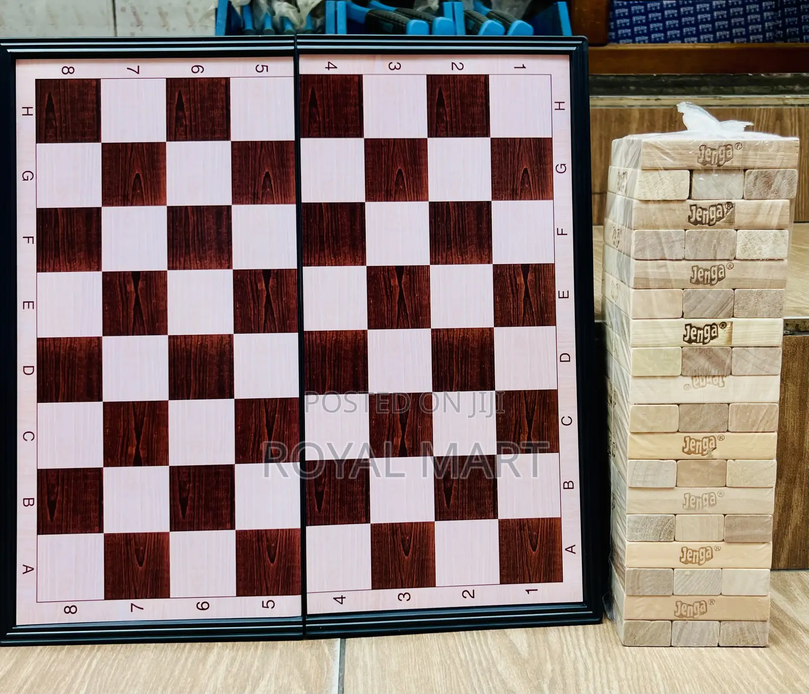 Chess and Jenga Game for 200