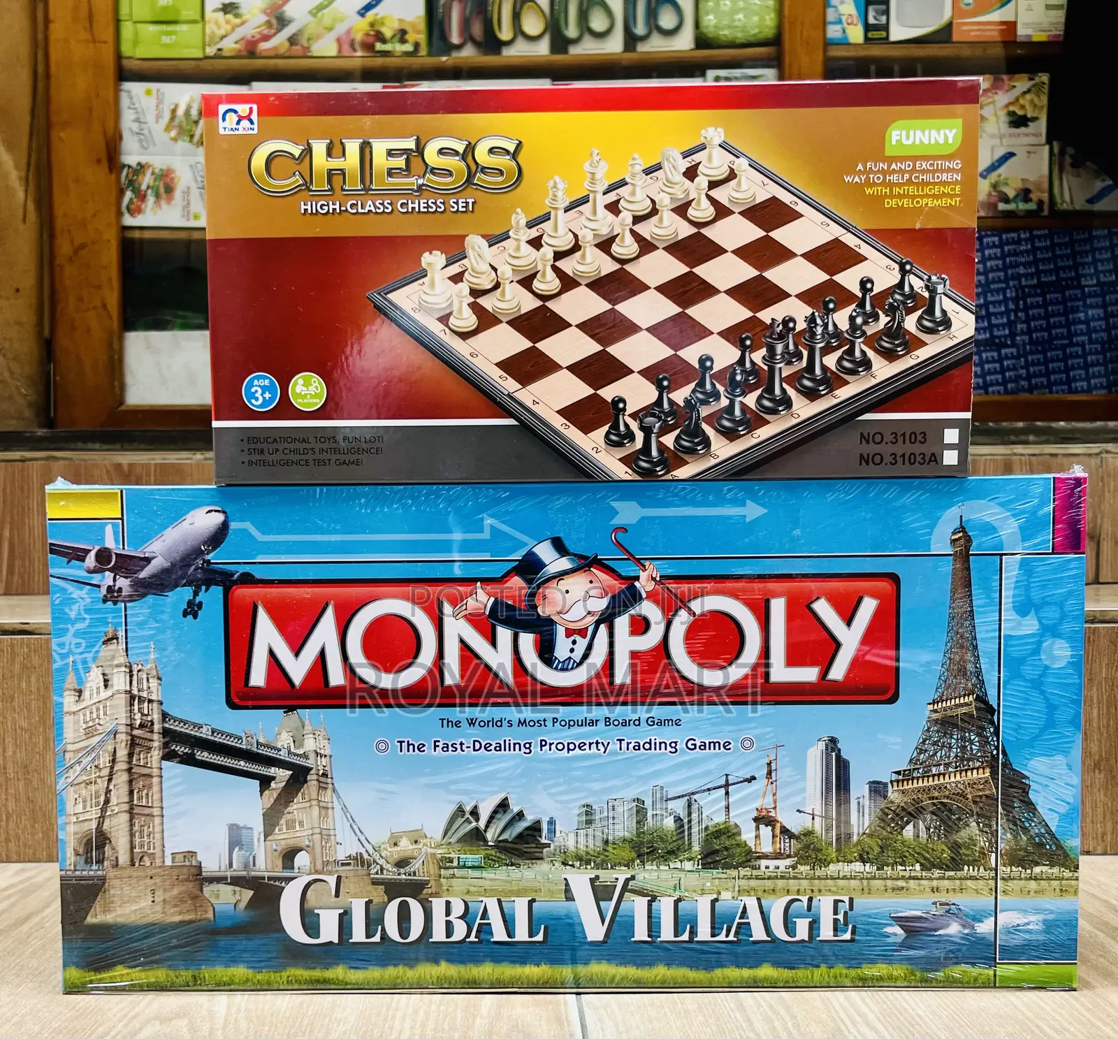 Monopoly and Chess Game