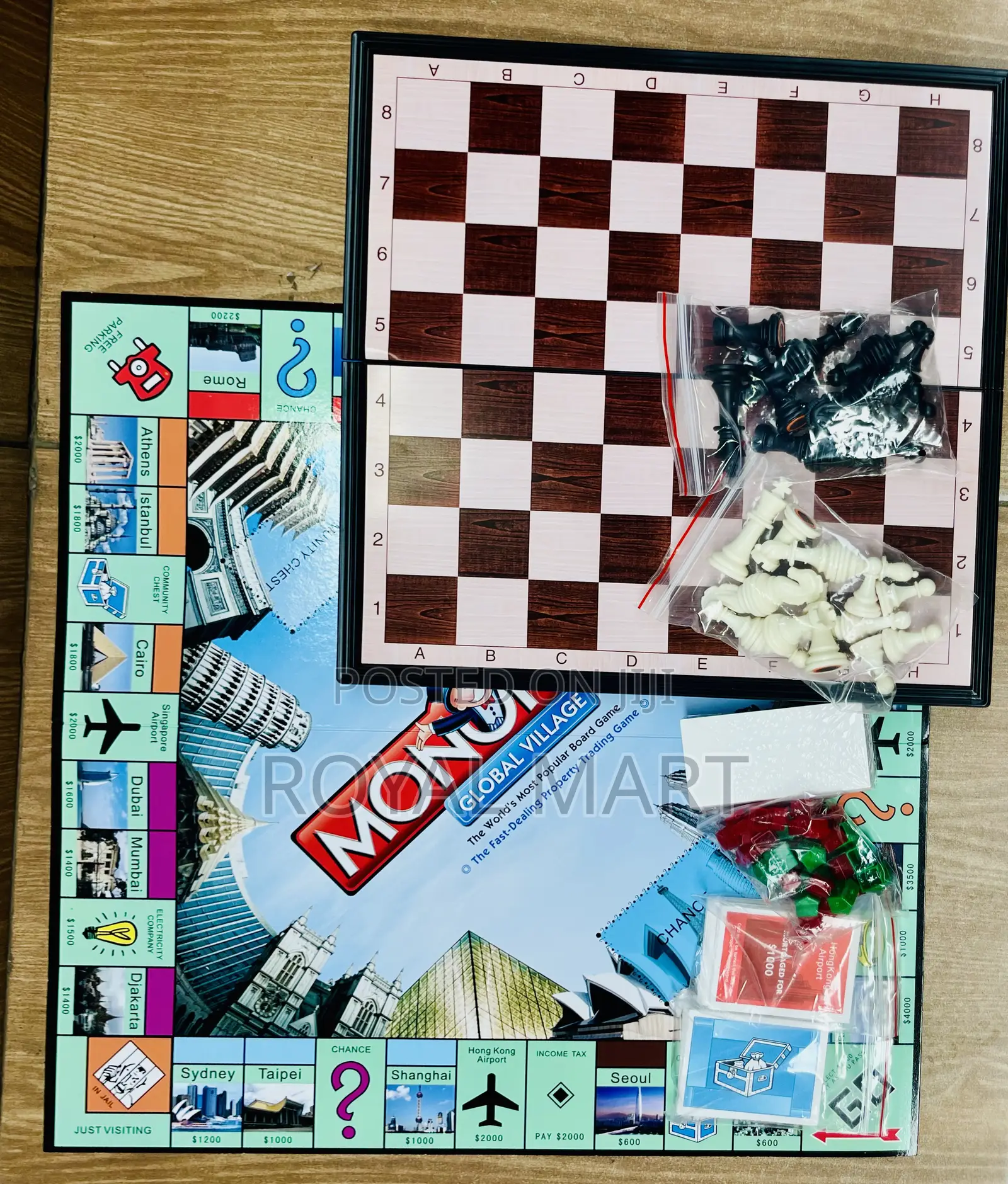 Monopoly and Chess Game