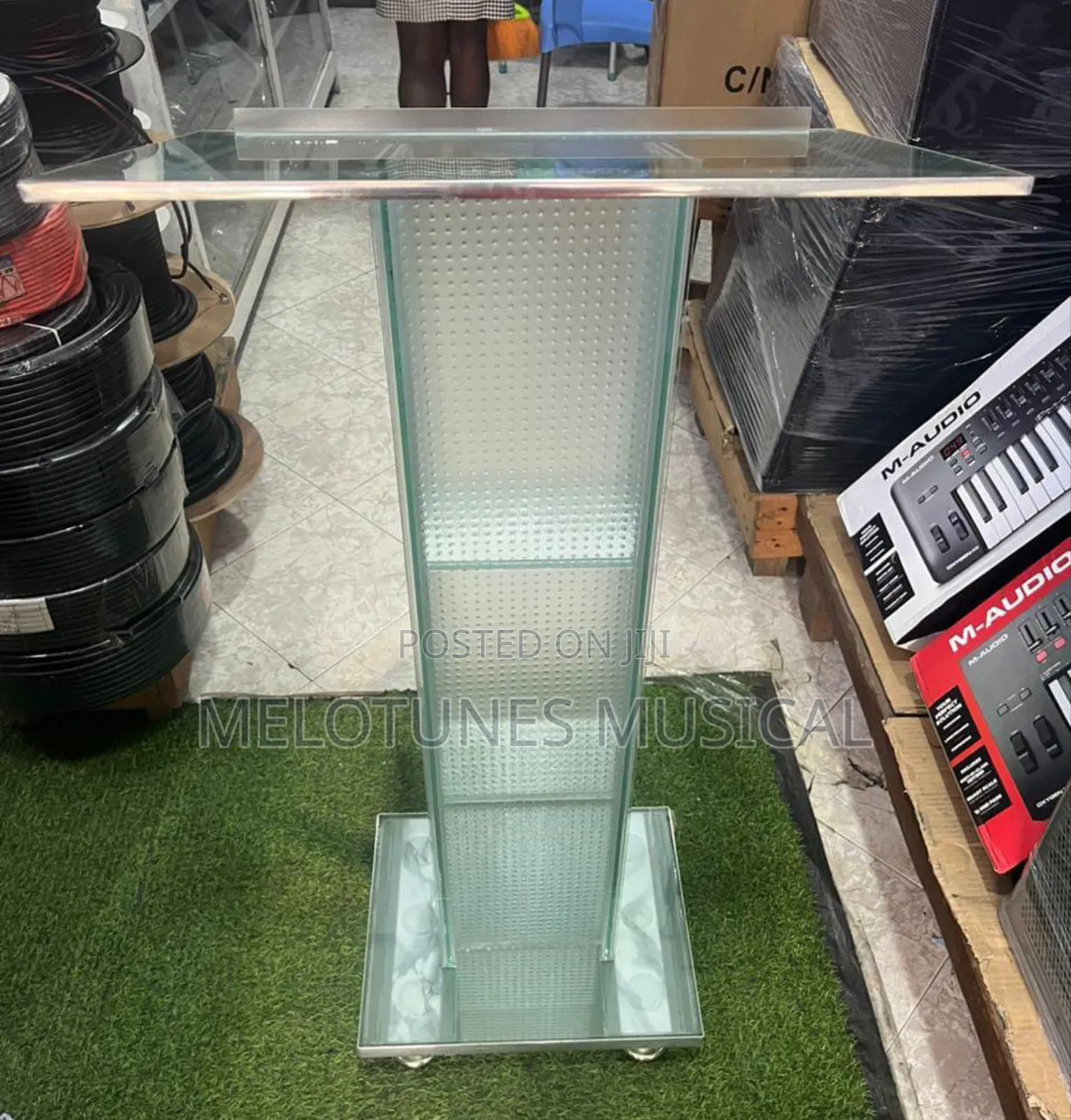 Glass Pulpit
