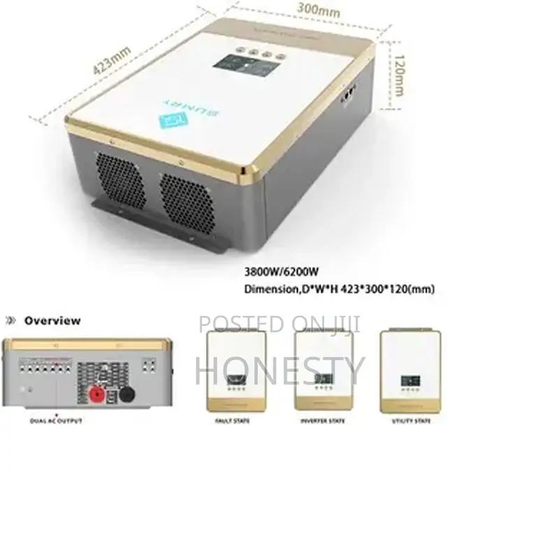 Cwups 3.8kw 24V Off Grid Solar Inverterr System Ac Output