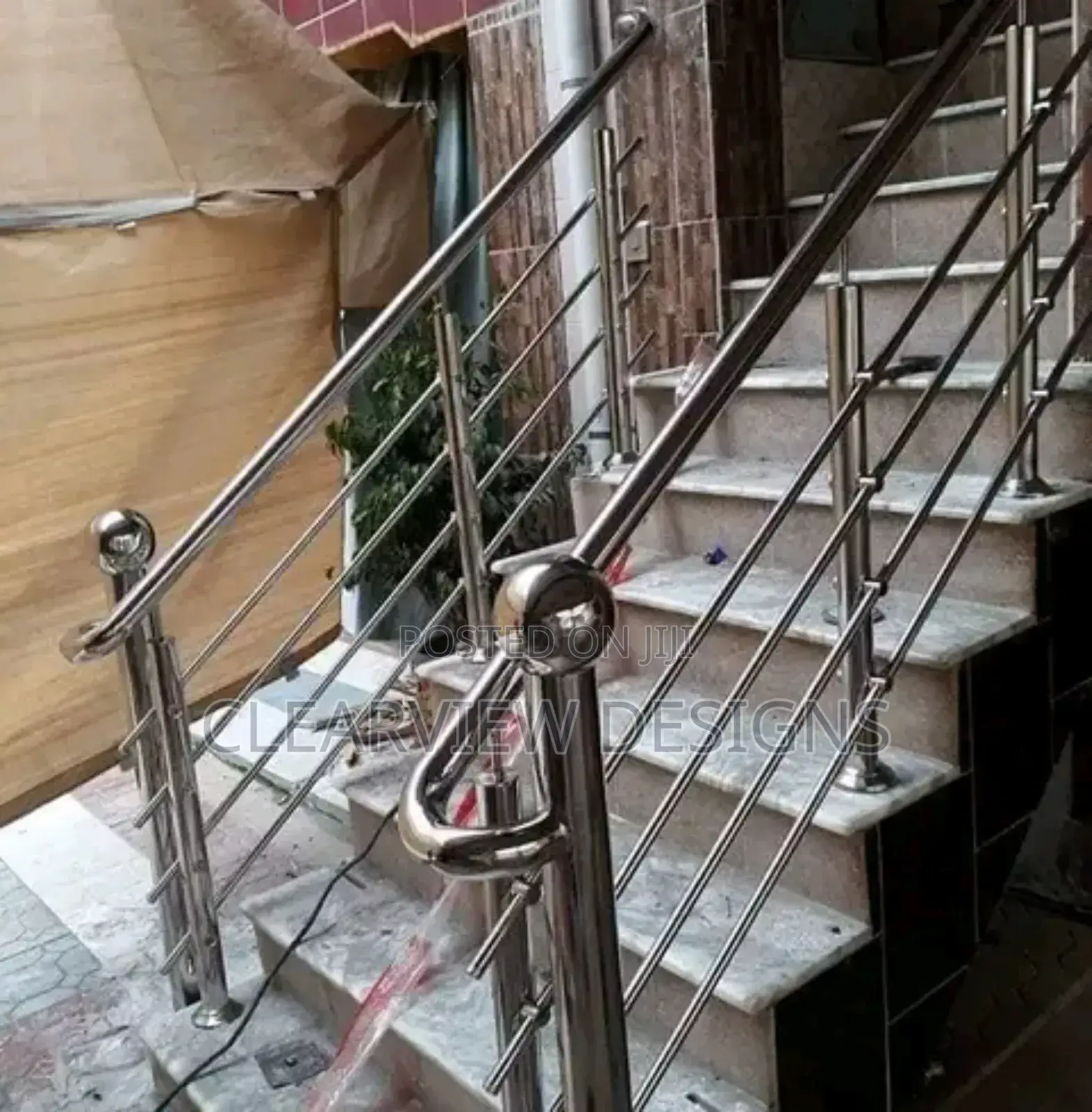 Durable Stainless Steel Railing / Stainless Steel Balustrade