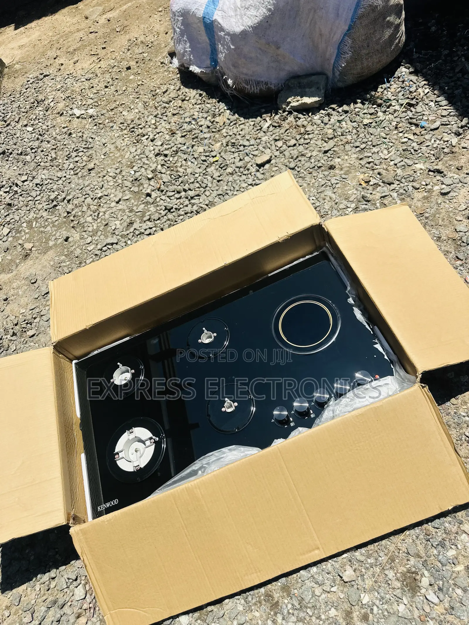 4+1 Gas Electric Cooker Inbuilt 90CM Kenwood