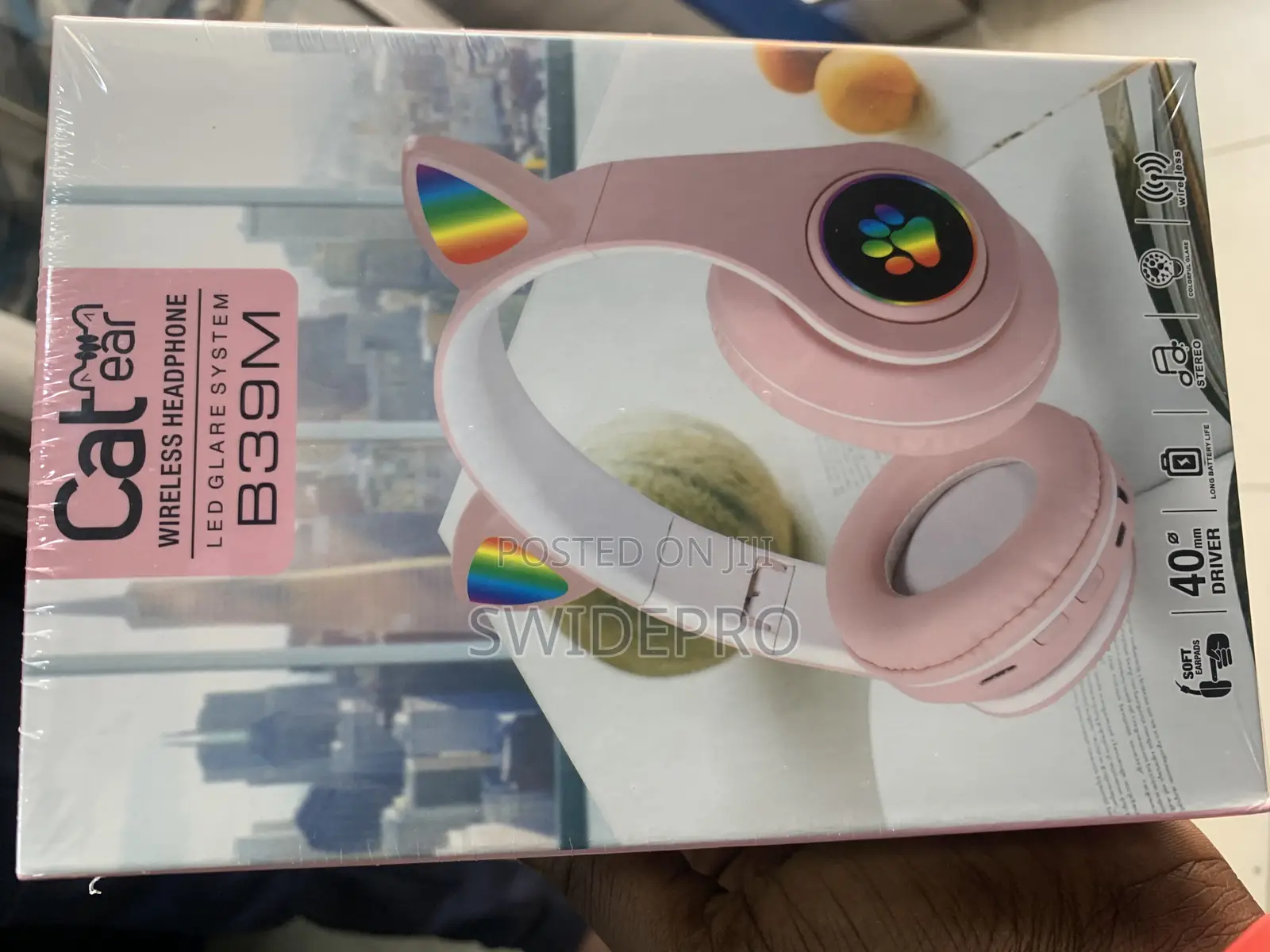 Cat Ears Bluetooth Headphones