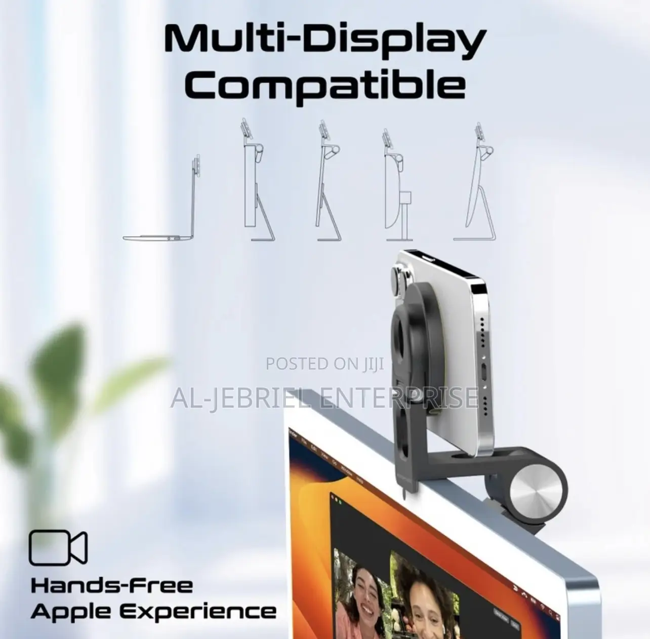 Promate Versamount Magsafe +Compatible Foldable Phone Stand