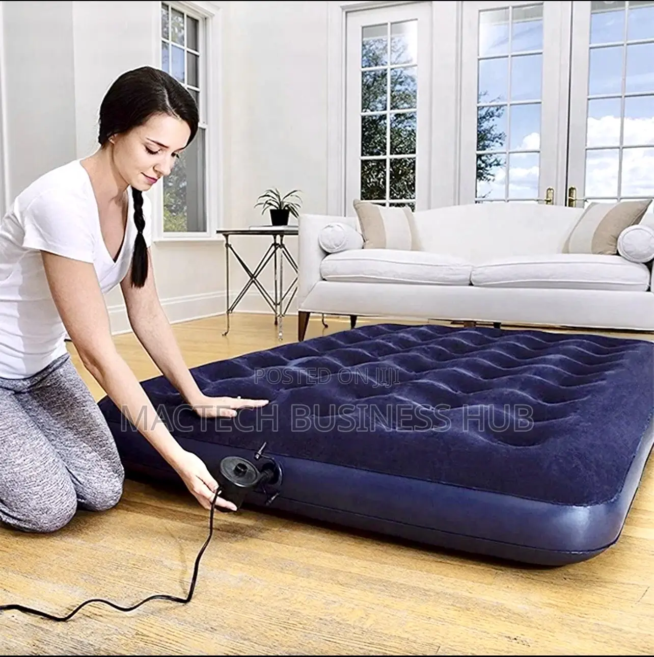 Air Mattress – With Free Pump