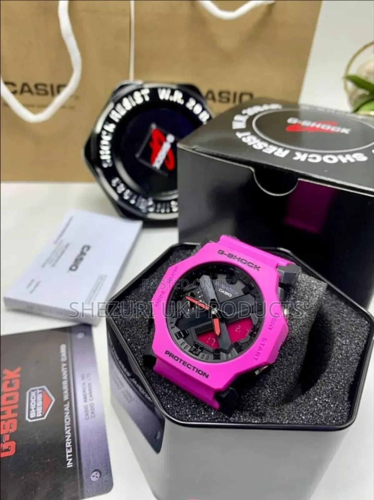  Casio G-Shock PINK 
Gift Boxed
GHS 1499