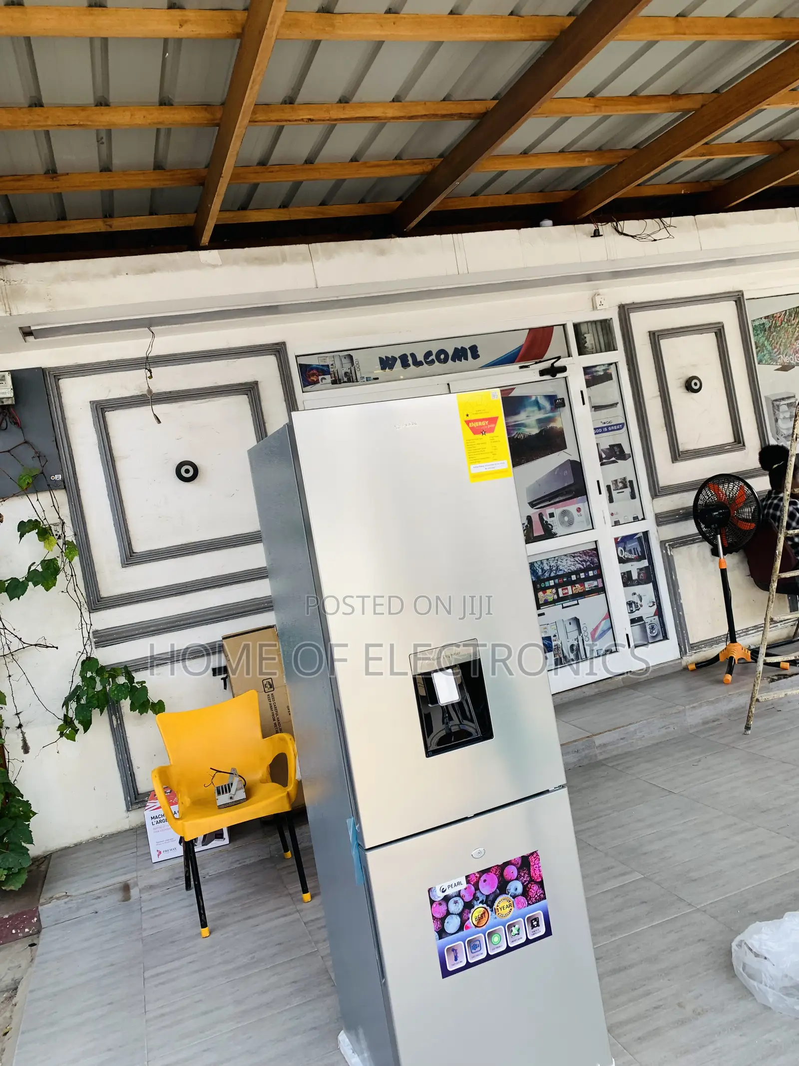 External Pearl Pf 334bwd-2b Double Door Fridge