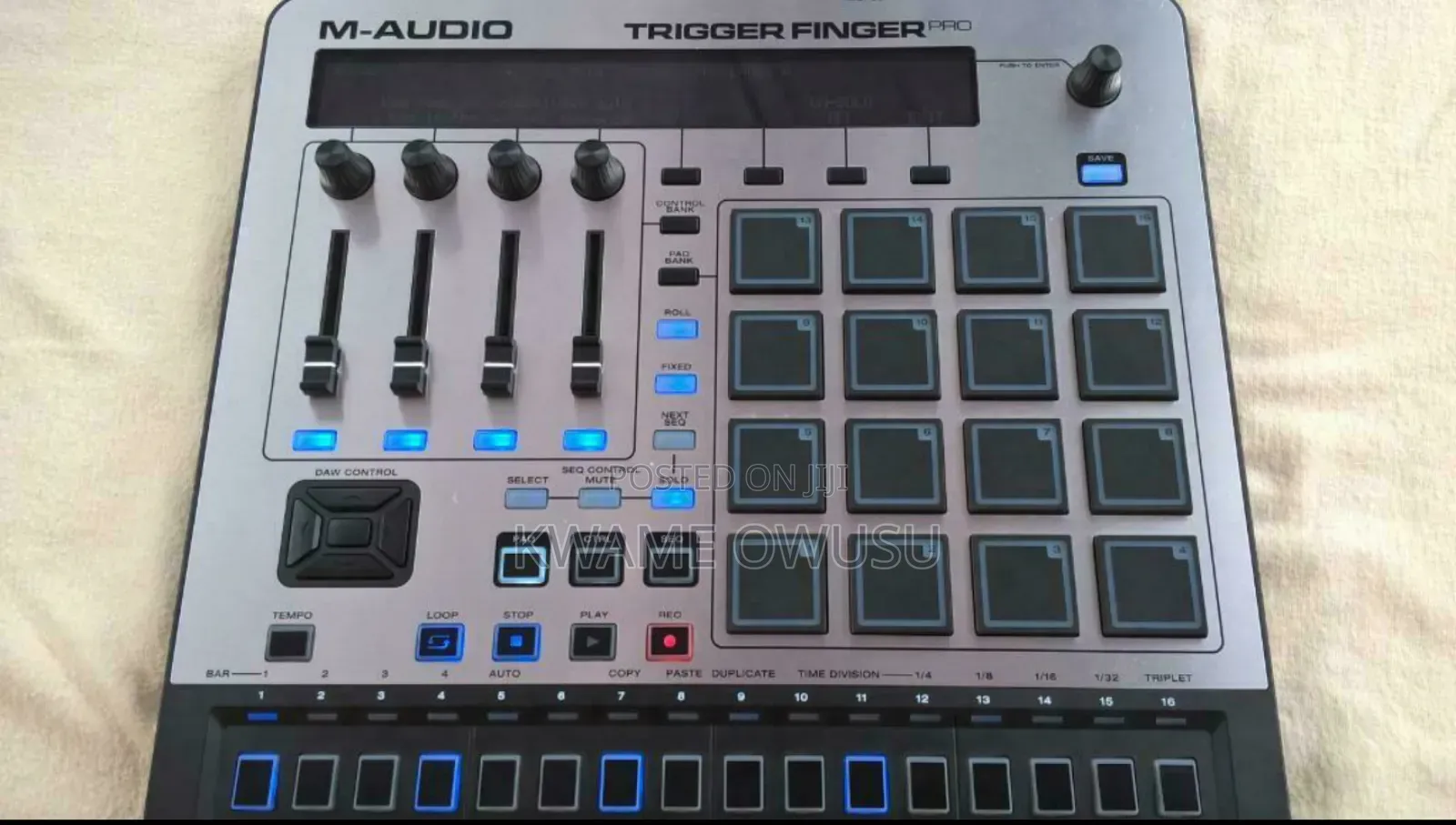 M Audio Trigger Finger Pro USB Midi Controller