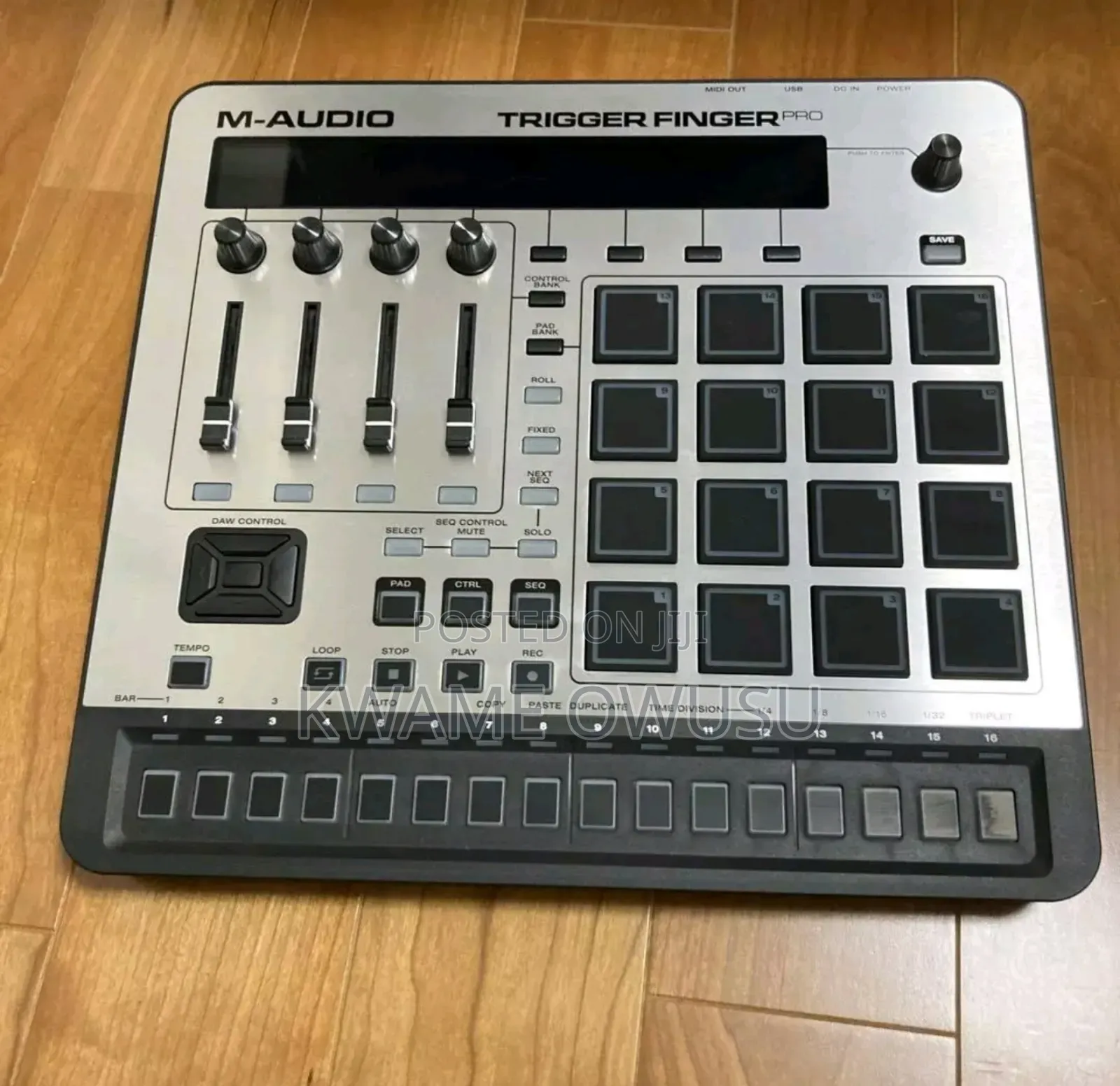 M Audio Trigger Finger Pro USB Midi Controller
