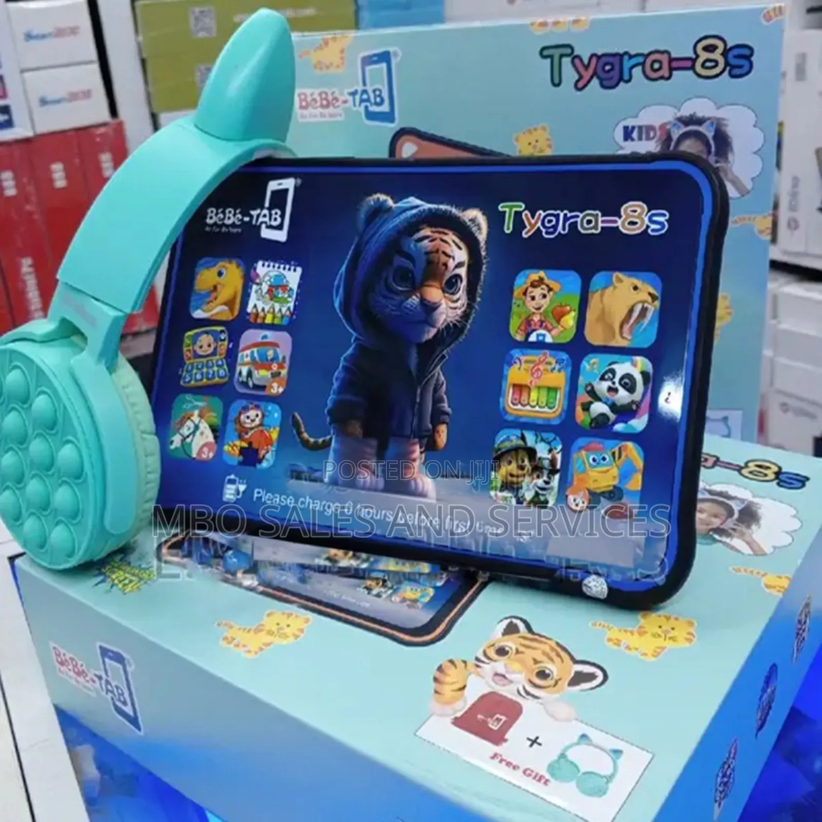 New Bebe Tygra-8s 128 GB Blue