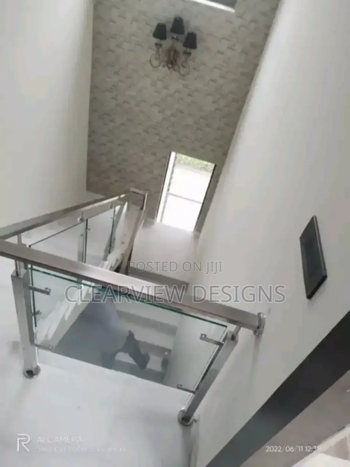 Stainless Steel With Tempered Glass