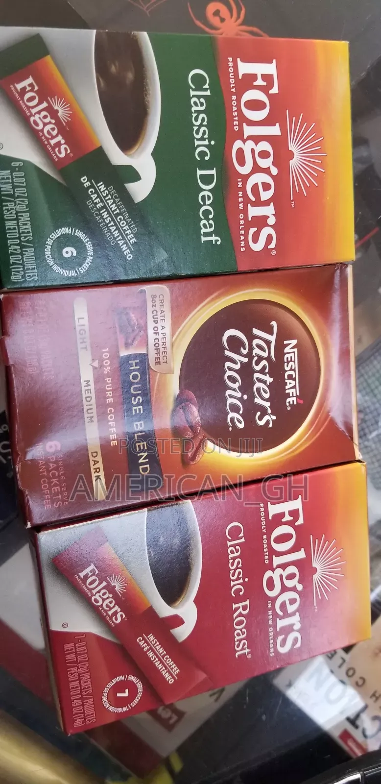 Folgers Classic Decaf and Roast Cafe