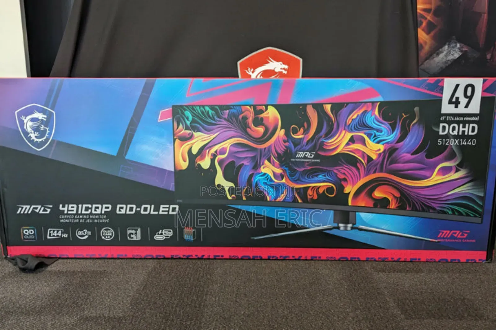 49-Inch- Msi Gaming Curved Monitor
