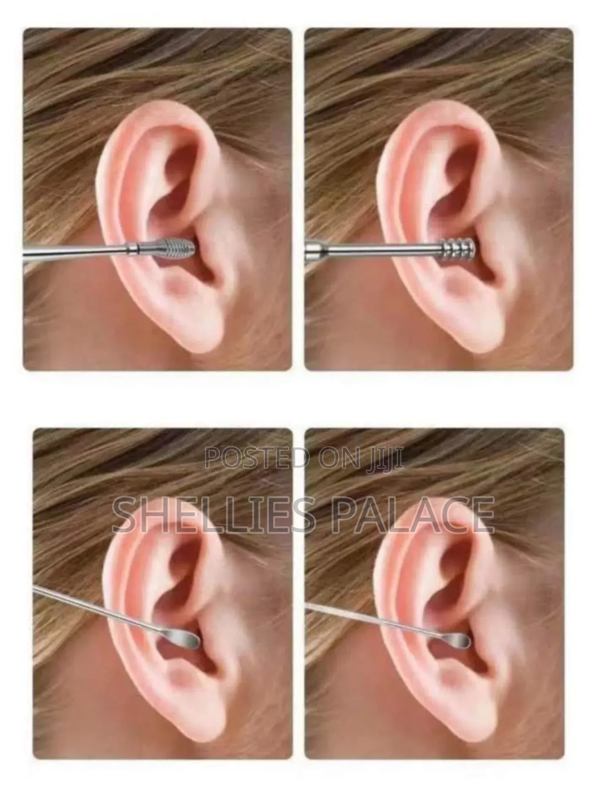6pcs Earpick Ear Digging Spoon Dear Deep Clear Different