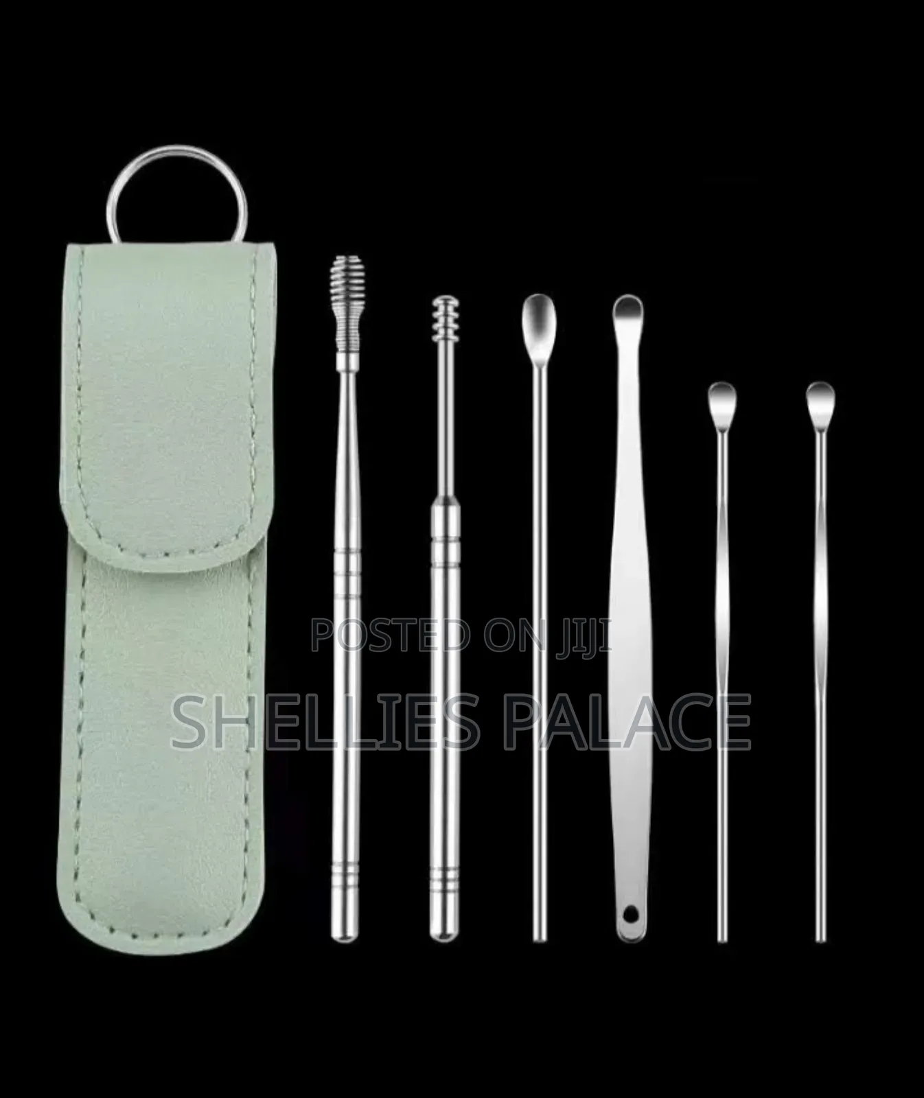 6pcs Earpick Ear Digging Spoon Dear Deep Clear Different