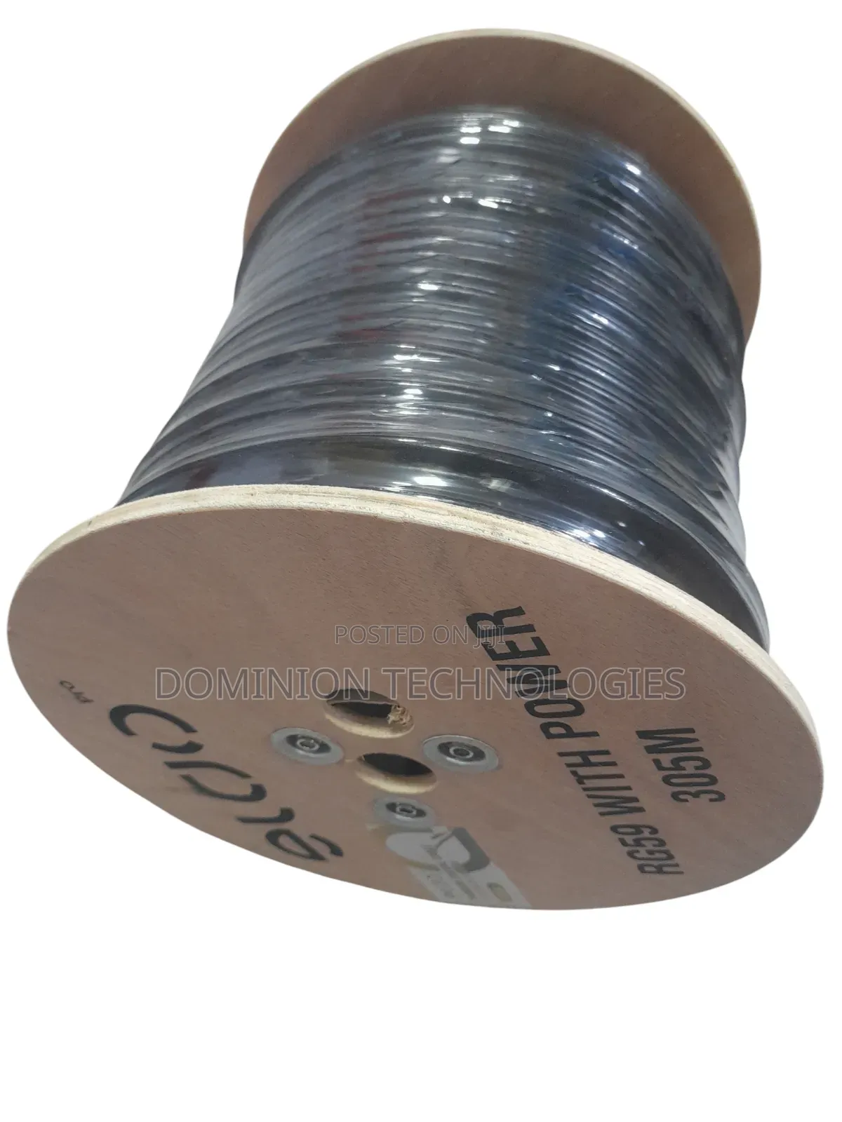 Eldo Pro 305m Rg59 Premium Coaxial Cable With Power CCTV