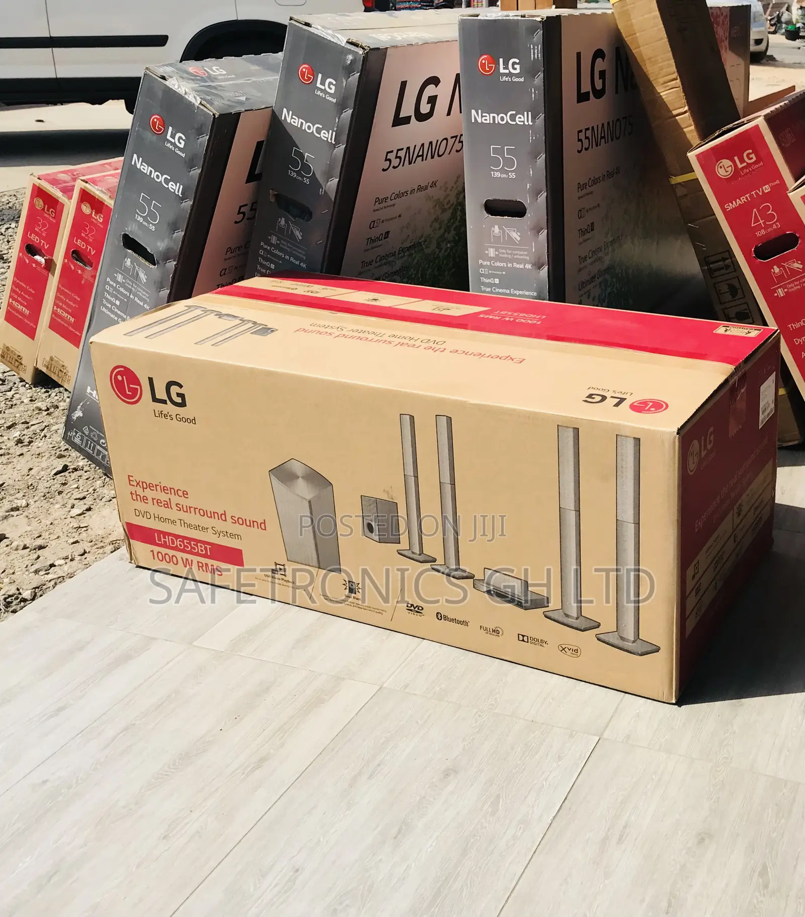 Unique 1000 Watts Lg Bluetooth Wireless Lhd655t
