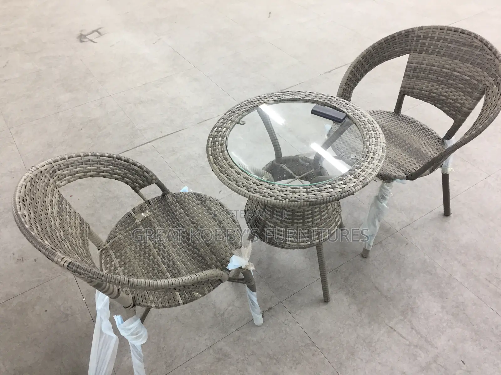 Outdoor Table With Two Chairs