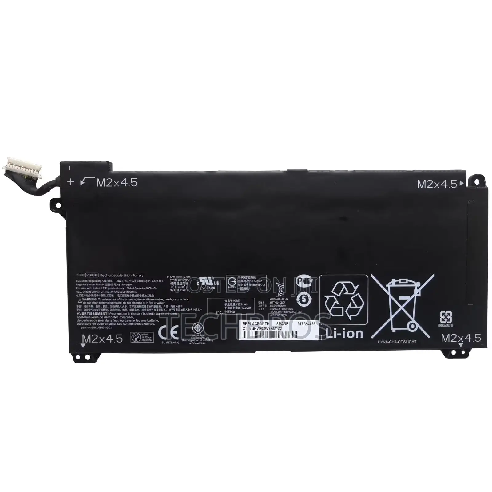 Original Battery for HP Omen 15t-Dh000 15t-Dh100-Pg06xl