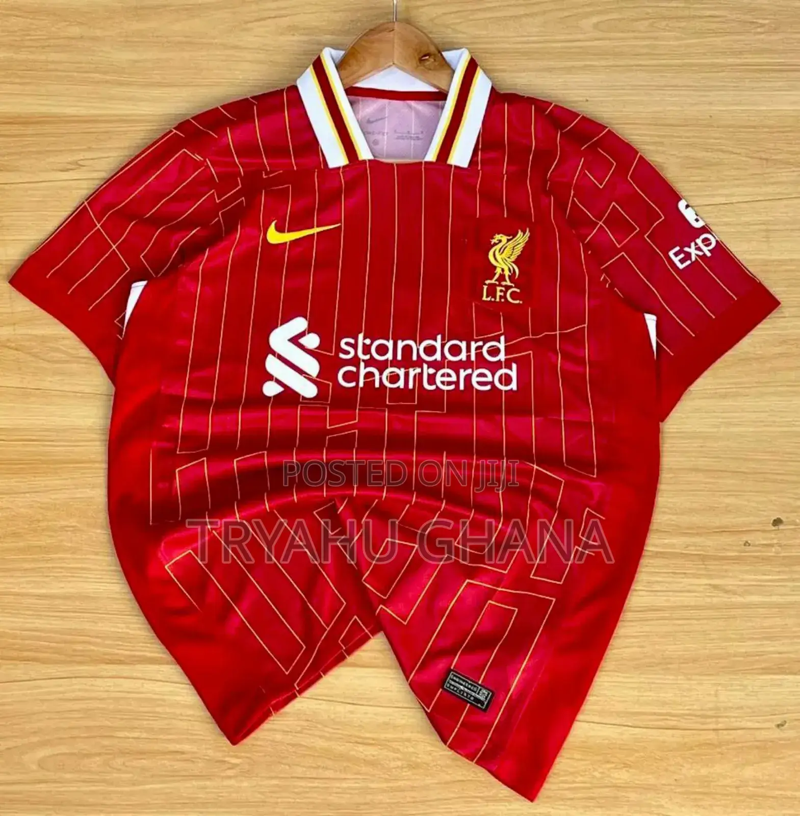 Buy Now|2024/2025 Liverpool Jersey|Tryahu Price in Ghana