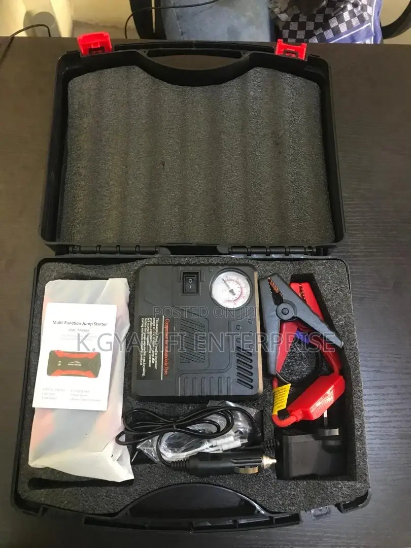 Car Battery Jumper and Tire Inflator