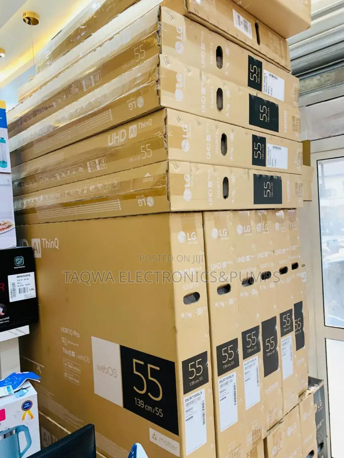Order the Ur73 LG 55 " Smart TV
