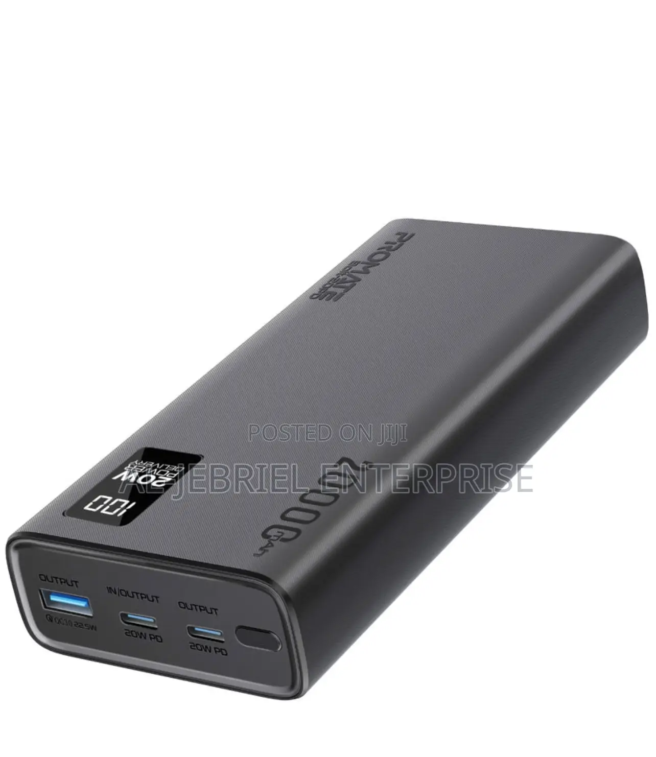 Promate BOLT-20 Power Delivery 20000mah Slim Power Bank