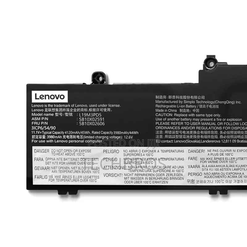 Original Battery for Thinkpad E14 E15 Gen 2 3 4- L19M3PD5