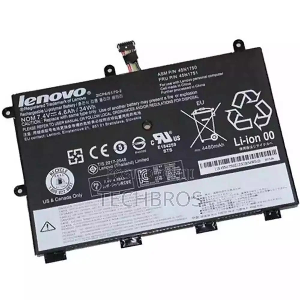 Original Battery Thinkpad Yoga 11e 1st Gen Series-45n1750