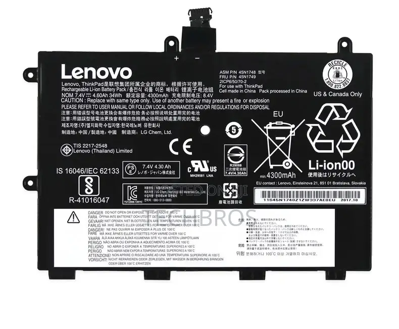 Original Battery Thinkpad Yoga 11e 1st Gen Series-45n1750