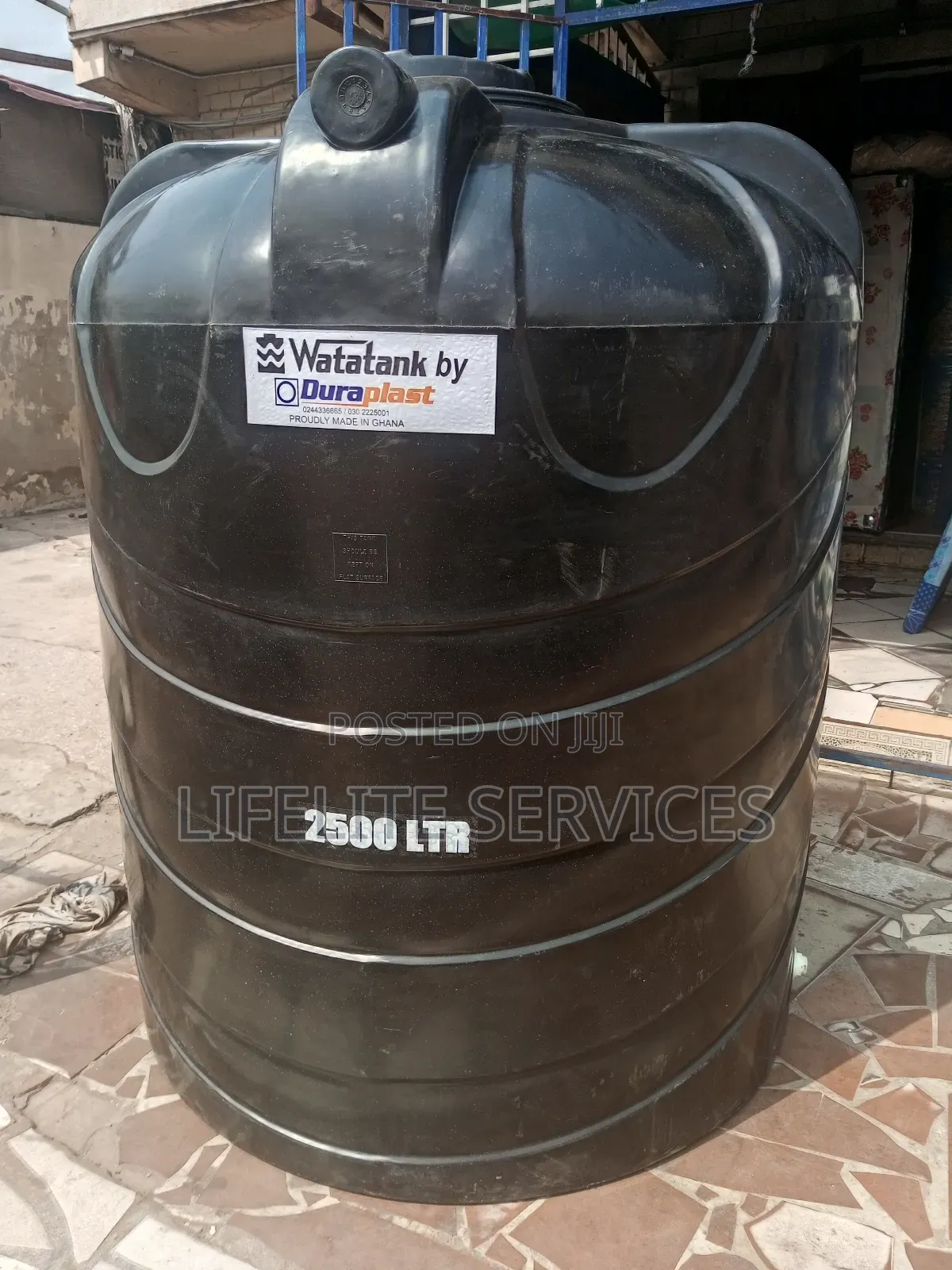 Strong Water Tank - Duraplast 2500l
