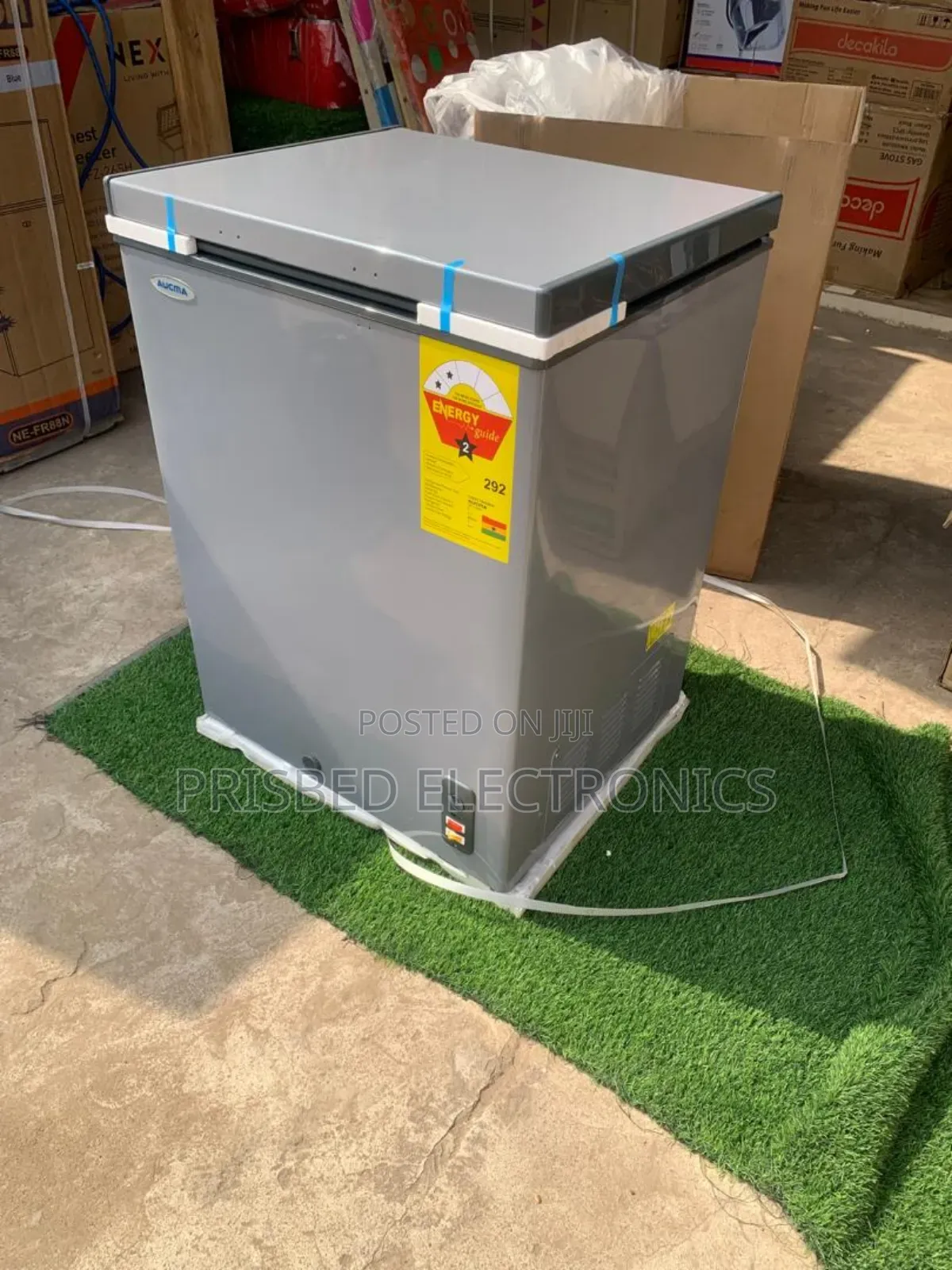 "Aucma Durable Chest Freezer 141 Litres