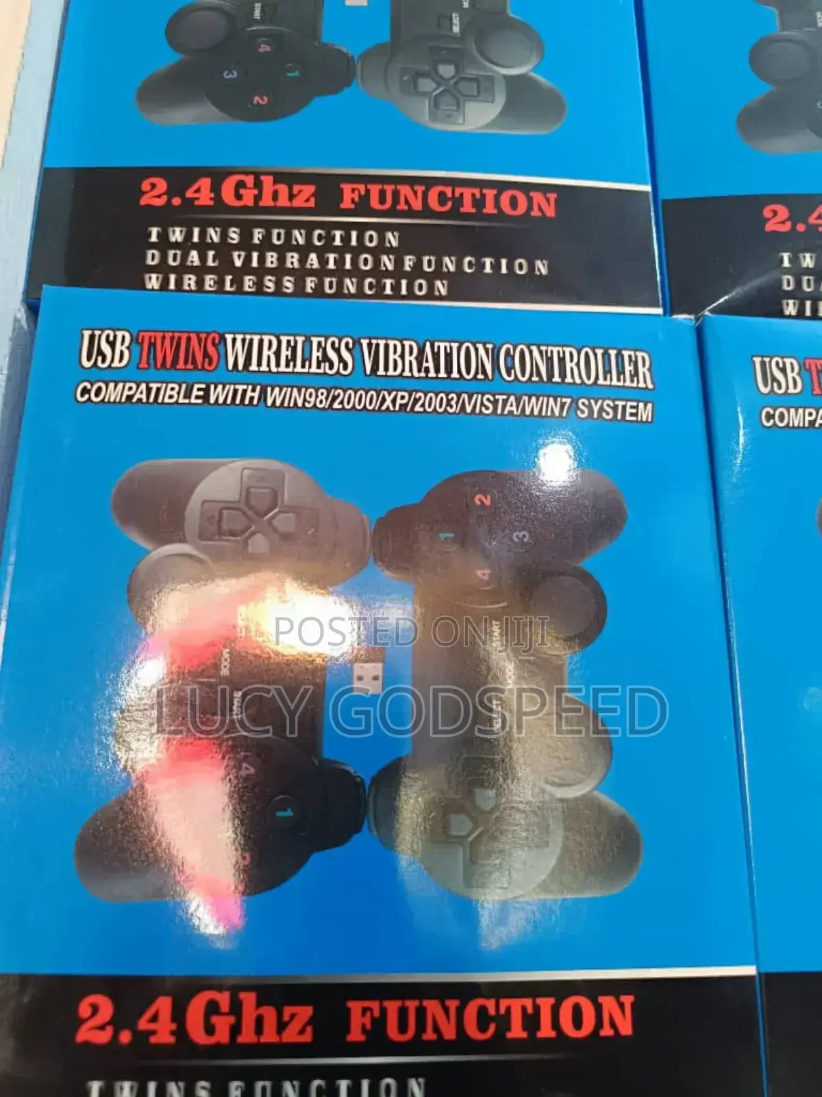 USB Twin Wireless Game Controller