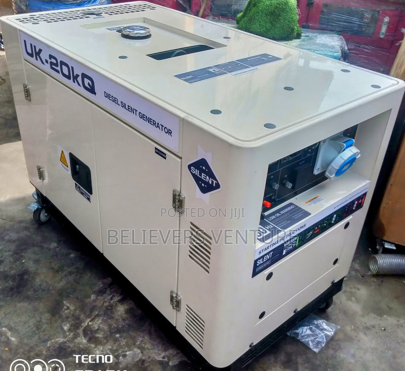 Factory Standard 20kva Diesel Generator Silent Generator New