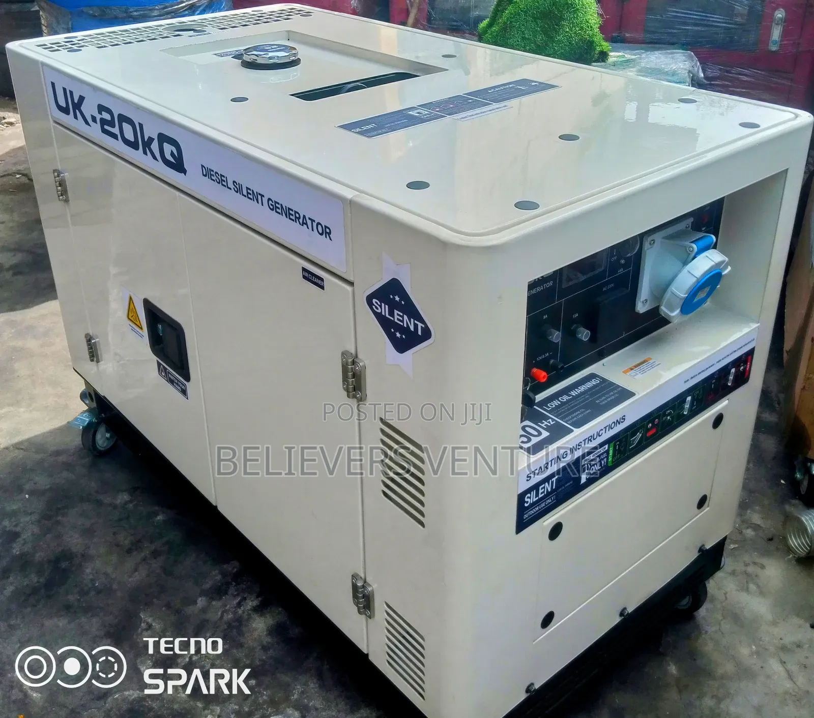 Verified Generator 20kva Diesel Silent UK Made Generator New