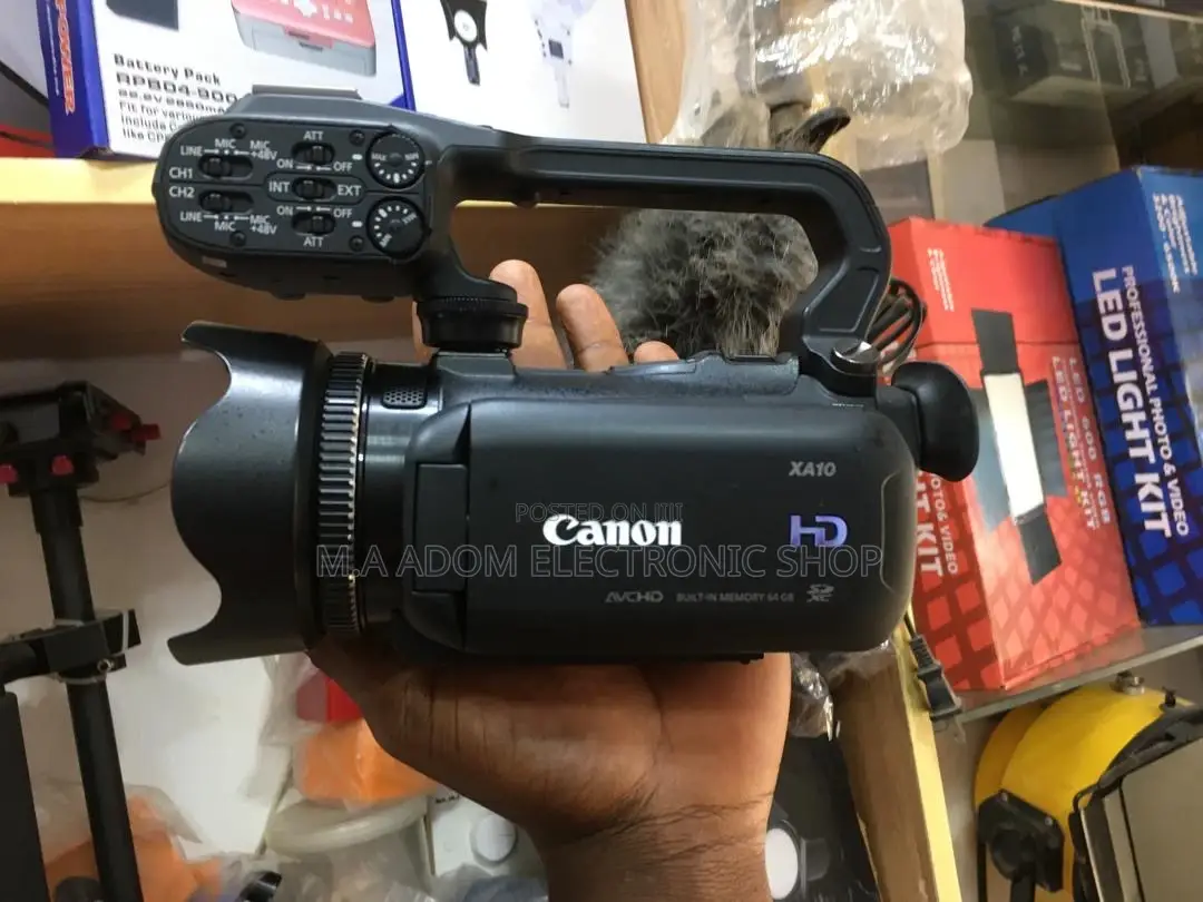 Canon XA10: Your Portable Studio