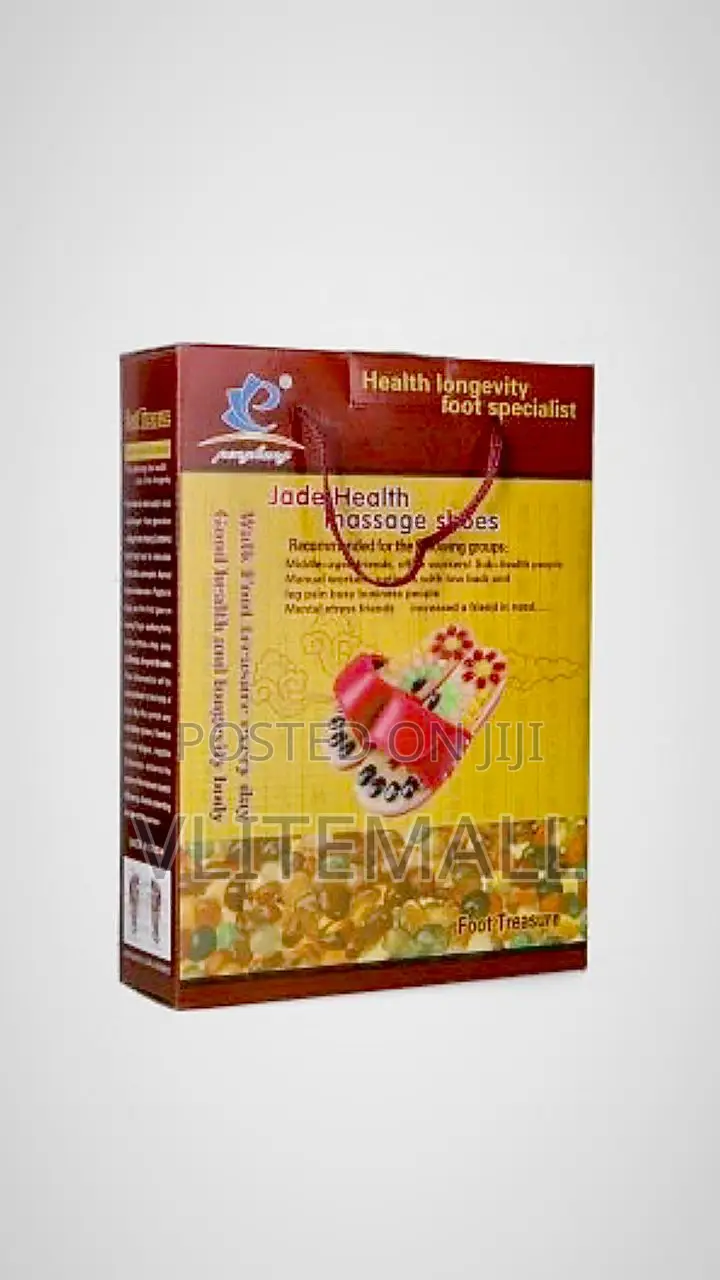 Agate Stone Foot Acupoint Stimulating Slippers