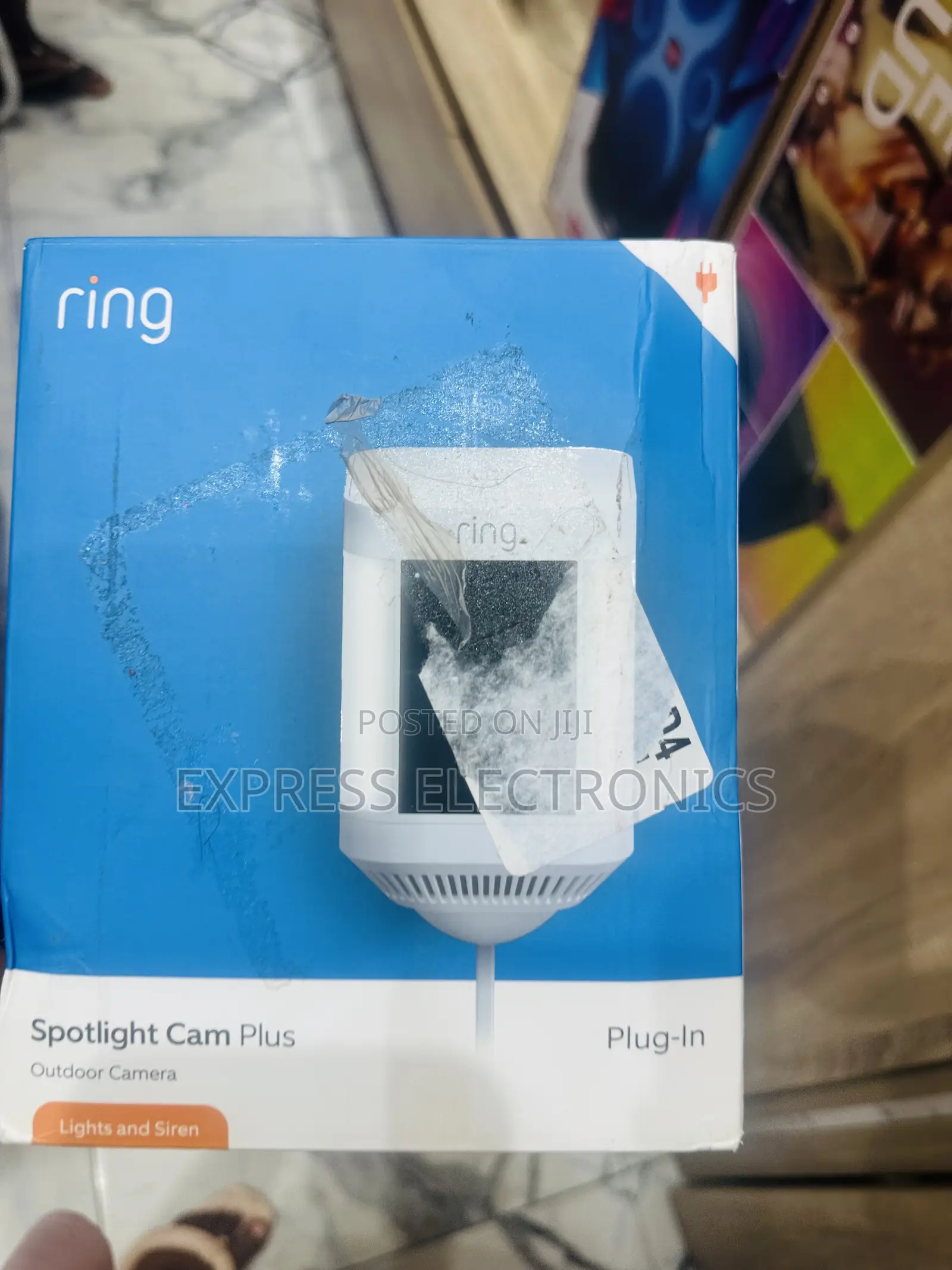 Brand New Spotlight Cam Plus-Plug In