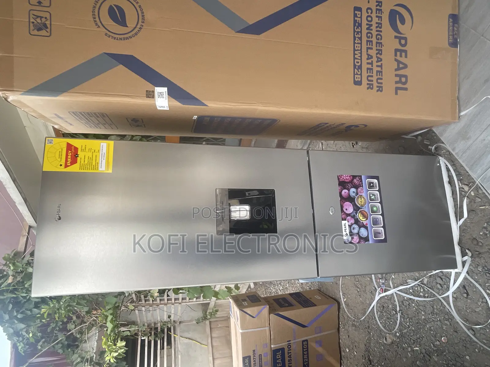 Get a New Pearl 251ltr Double Door Fridge With Dispenser