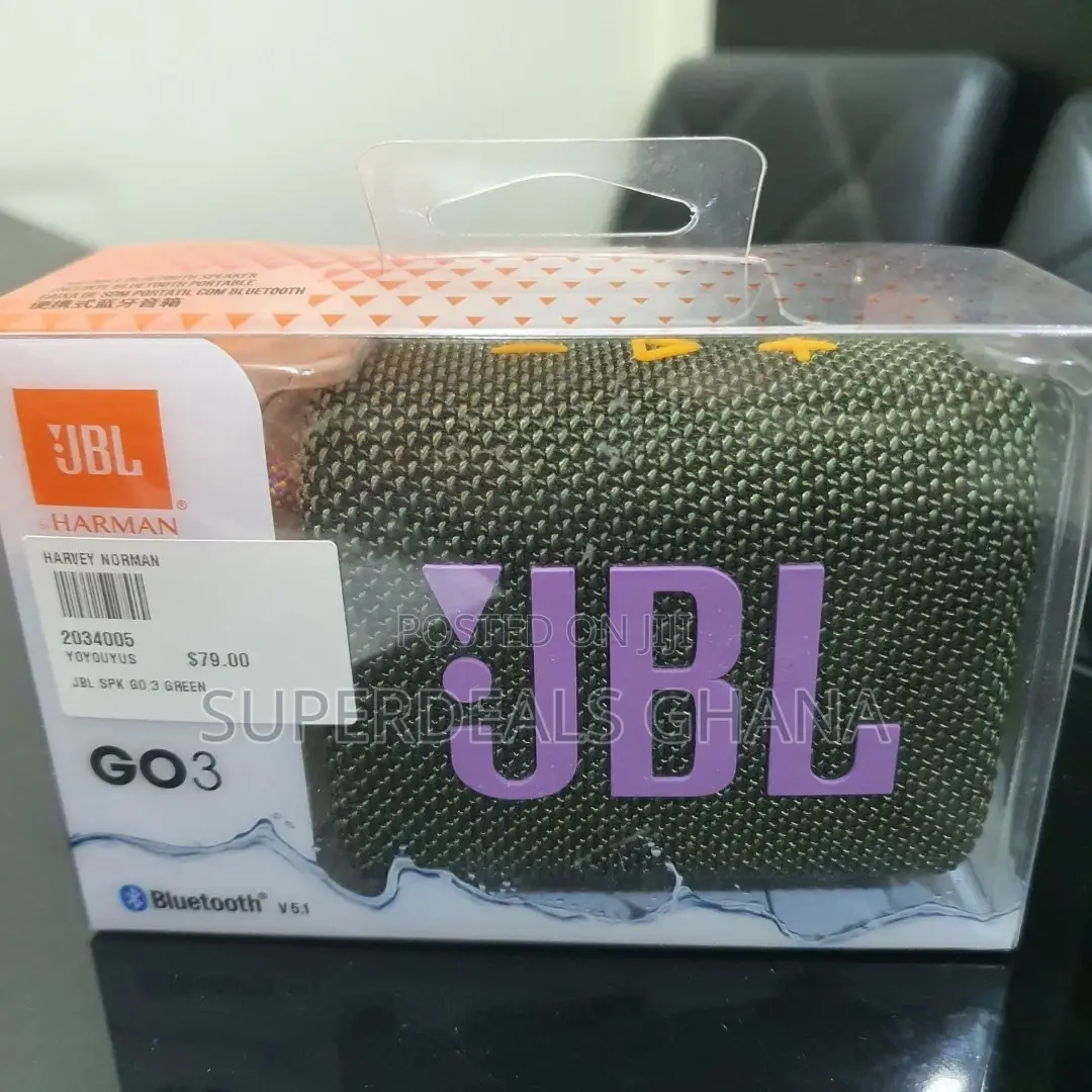 JBL Go 3 Portable Speaker Green