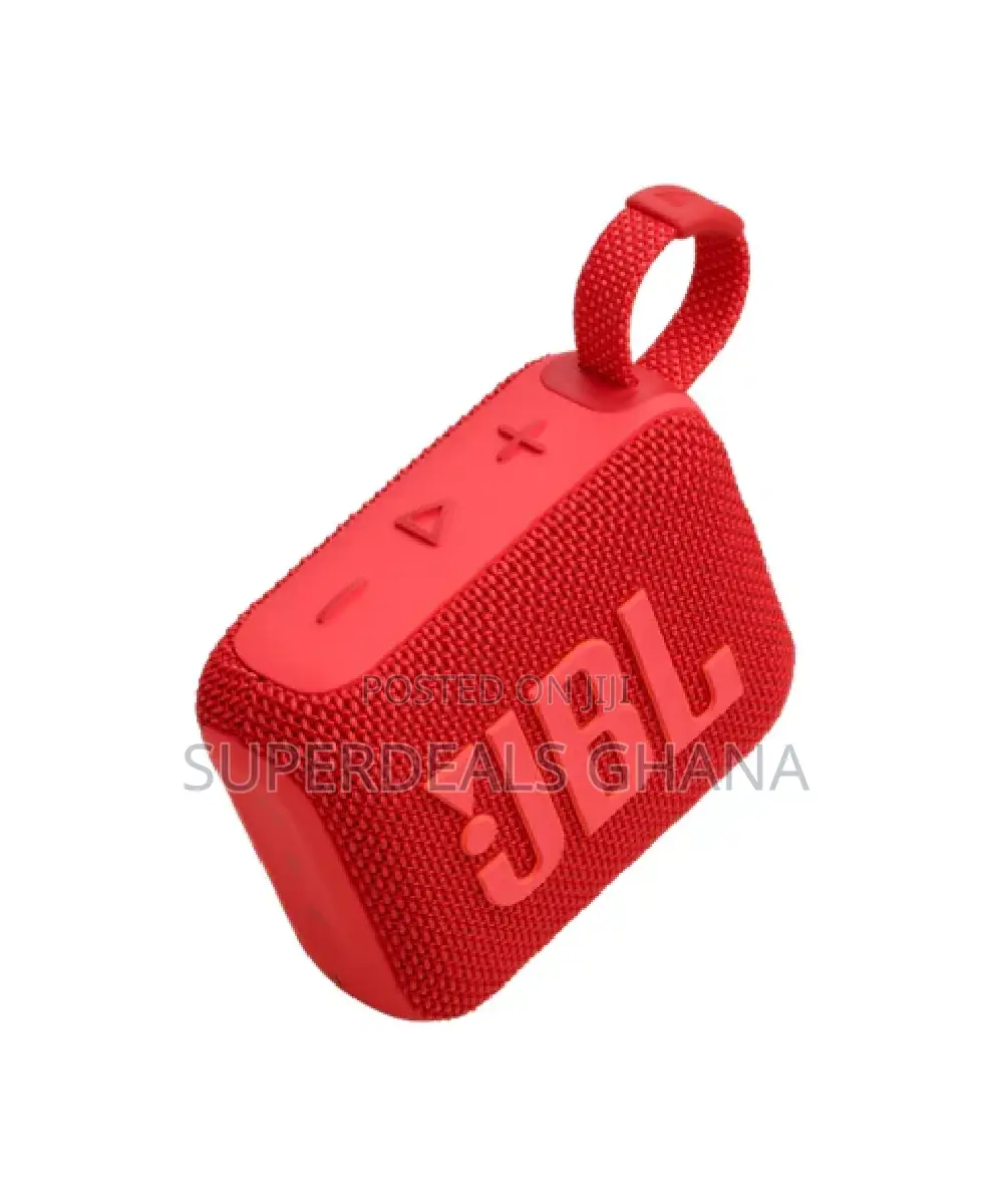 JBL Go 4 Portable Speaker Red