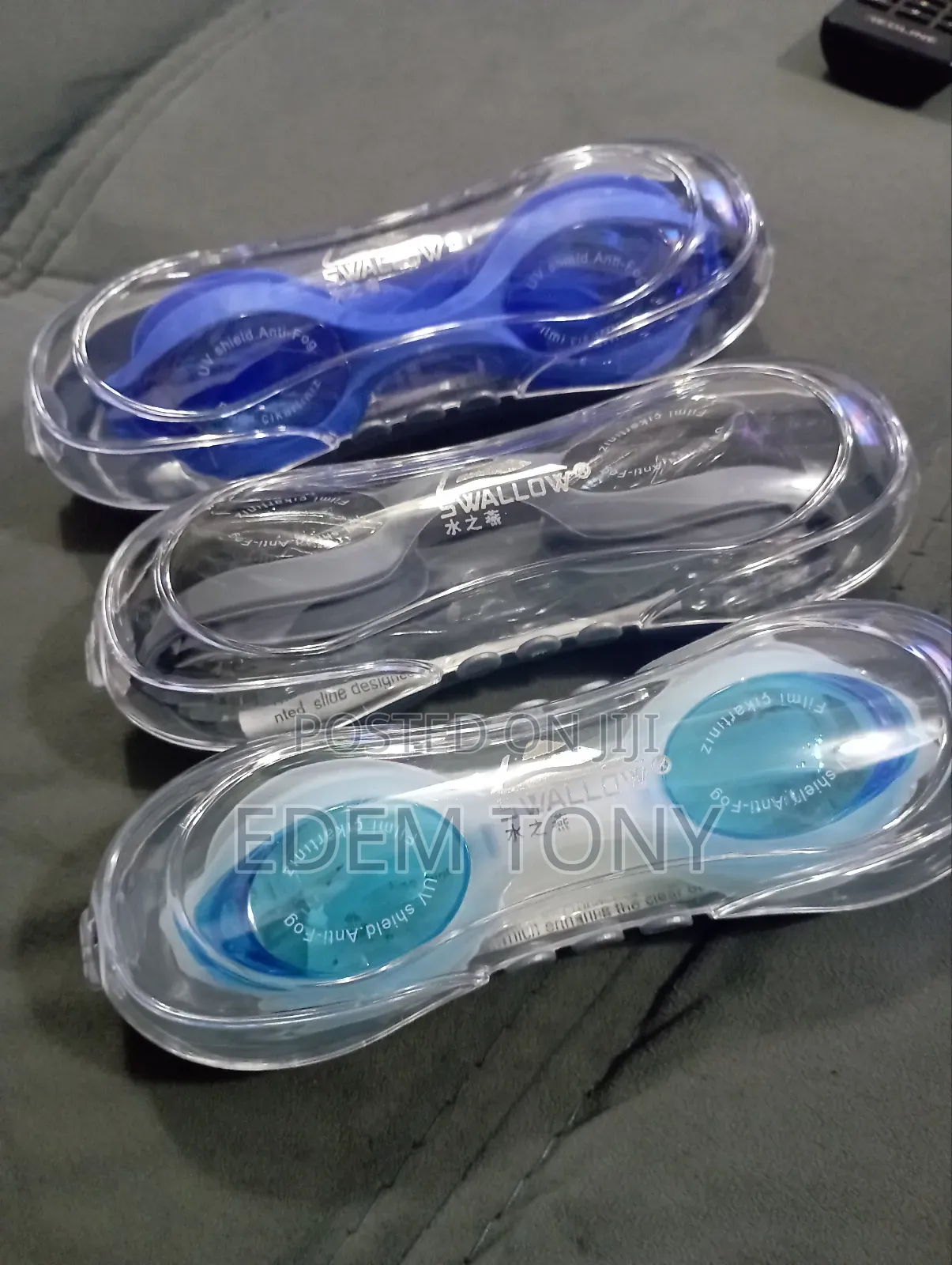 Swimming Goggles - Uv Shield and Anti-Fog