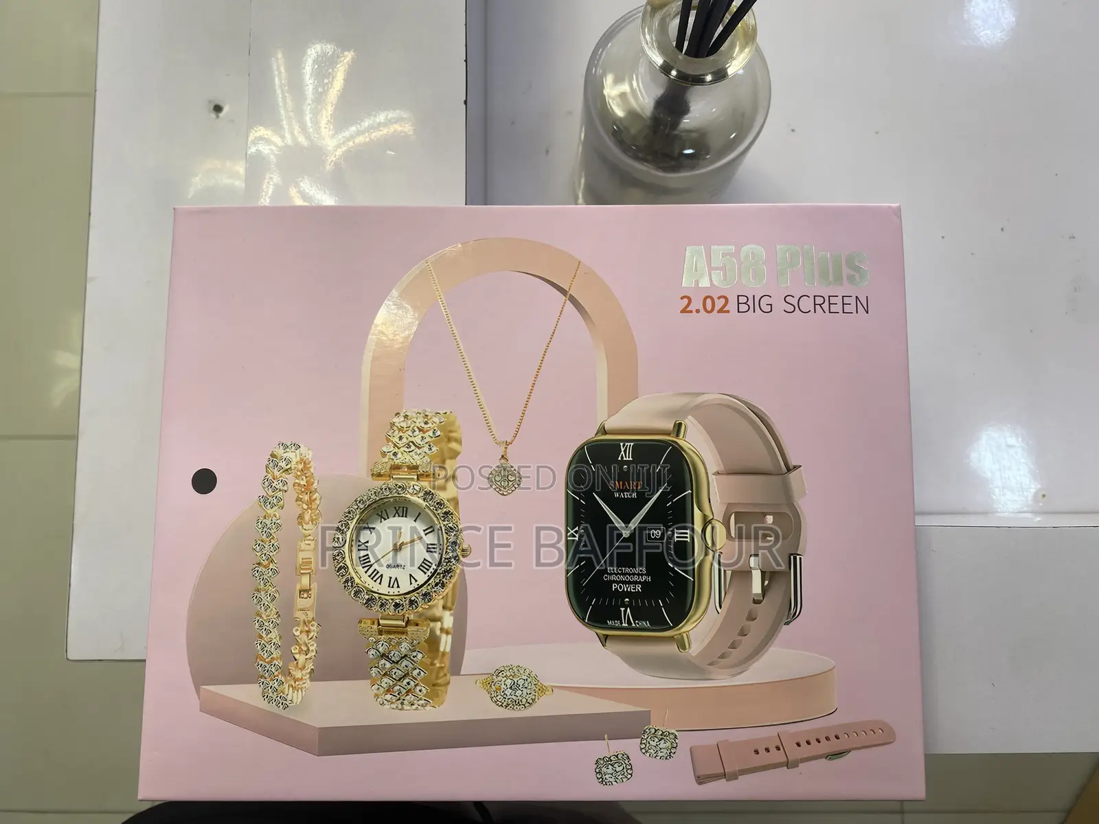 Smart Watch / Gift Set / A58 Plus / Valentine’S Gift